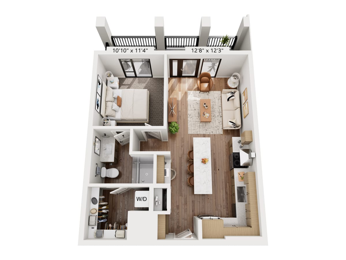 Taylor 3D floorplan image